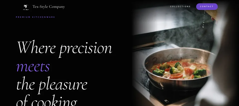 Tex-Style website homepage